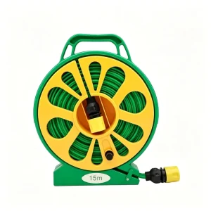 Customizable Color Boxed 15-meter PVC Inner Tube Garden Flat Hose And Hose Reel