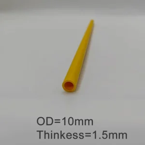 Customizable Durable PVC Plastic Tube Small OD 10mm Various Lengths and Colors Available