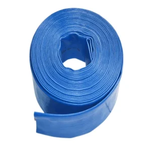 Customizable High Pressure Agricultural Irrigation Flexible Pump Water Discharge PVC Yellow Blue Red Lay Flat Hose Pipe Tube