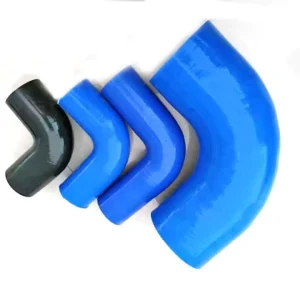 Customizable High Pressure Durable Silicone Hose 90 Degree Elbow Industrial SAE J20 Standard Water Resistant 6 Ply Reinforcement
