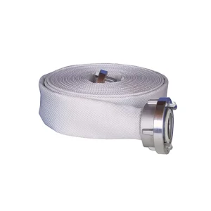 Customizable High Tenacity Polyester Yarn Reinforced PVC Rubber Fire Fighting Hose 1.5 Inch for Construction Sites Industrial