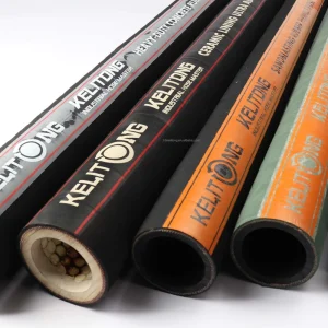 Customizable Industrial Black Synthetic Rubber Sand Blasting Hose Pipe for Concrete Pump with Cutting Processing Service