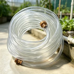Customizable PVC Clear Fluid Hose Multi Size Food Safe Transparent PVC Water Tube Lightweight Soft Plastic Hose