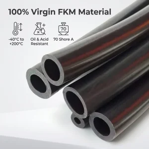 Customizable SAE J30 R9 Standard FKM NBR High Pressure Fuel Hose for Automotive Engine & Industrial Fluid Transfer