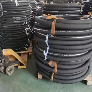 Customization High Pressure Flexible Hydraulic Hose High Temperature 1/4″~6″ High Pressure Water Rubber Suction Pipe