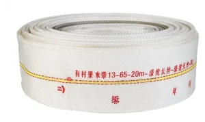 Customize High Pressure Drainage 100 Feet 1 4Inch 2 3 Inch 80Mm 2″10 Bar 8Bar Rubber PVC Fire Fighting Hose Pipe Double Jacket