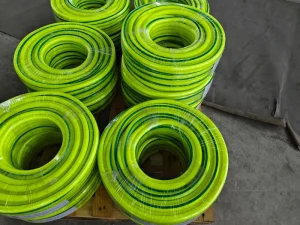 Customized 1/2 Inch 5/8 Inch Garden Hose PVC Knitted Anti Twist Garden Hose Pipe Water Hose