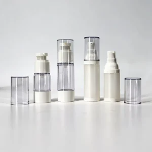 Customized 15ml 30ml 50ml Frosted Essence Lotion Skincare Essential Serum Face Cream Press Pump Airless Bottles Cosmetic Packing