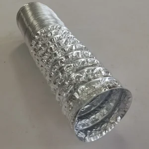 Customized 16 Inch Non-Insulated Industrial Aluminum Foil Hose Flexible Duct for Gym and Air Conditioning Use