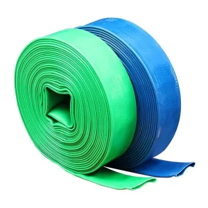 Customized 3/4″-12″ Water Discharge PVC Layflat Hose Tubing Pipe Flexible Lay Flat Irrigation Agricultural Water Hose