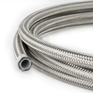 Customized 304 316 Stainless Steel Flexible Braided Hose Corrugated Pipe 1 2 3 4 Inch Cutting Service 0 100 Working Temp