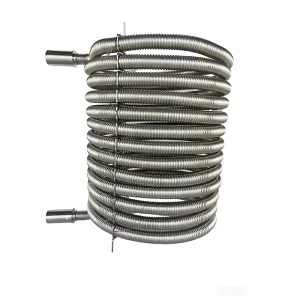 Customized 304 316L Corrugated Coil Water Tank for Heating Cooling Stainless Steel Heat Exchange Coil