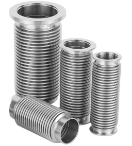 Customized 304 Stainless Steel Vacuum Corrugated Tube KF Quick Connector Corrugated Hose