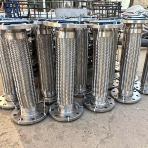 Customized ANSI DIN PN16 Floating Loose Type Lap Joint Industrial Steam Pipe Stainless Steel Flange Flexible Metal Hose