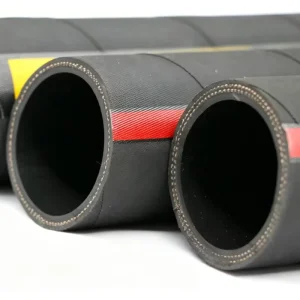 Customized Black Nitrile Fuel Oil Rubber Discharge Hose Abrasion Resistant Customizable Size Cutting