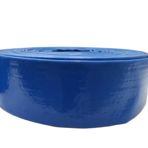 Customized Blue Soft PVC Hose Lay Flat Farmland Irrigation Hose