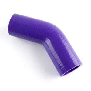Customized Car Automotive Silicone Air Intake Hose 45 Degree Elbow Silicone Purple Hose