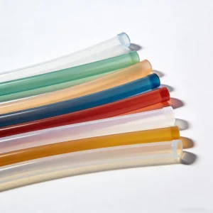 Customized Colored Soft Silicone Rubber Hose High Temperature Flexible Thin Wall Medical Food Grade Silicone Cutting