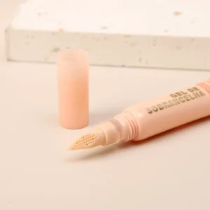 Customized Cosmetic Eye Cream Plastic Tubes and Soft Silicone Massage Brush Applicator Tube Packaging BB Cream Tubes