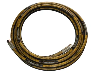 Customized Flexible Reinforced Hydraulic Rubber Hose Pipe High Pressure Steel Wire Braided Hydraulic Hoses