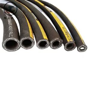 Customized Flexible Reinforced Hydraulic Rubber Hose Pipe High Pressure Steel Wire Braided hydraulic hoses