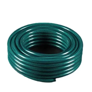 Customized Heavy Duty Anti-abrasion PVC Garden Watering Hose Pipe with Nozzle
