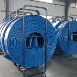 Customized Heavy-duty 8 Inch 28bar Oilfield Water Supply Hose Abrasion and Corrosion Resistant TPU Layflat Hose