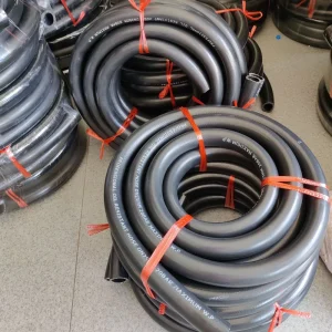 Customized High Pressure Hydraulic Oil Hoses Stainless Steel Synthetic Rubber Flexible Wear Resistant Acid Alkali Cutting
