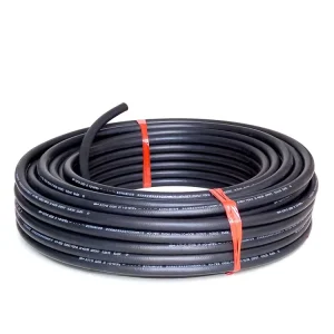 Customized High Pressure Hydraulic Oil Hoses Stainless Steel Synthetic Rubber Flexible Wear Resistant Acid Alkali Resistant