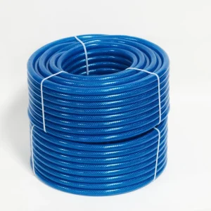 Customized High Pressure Soft Net Hose Pipe Tubing Transparent Polyester Fiber PVC Reinforced Braided Hose Irrigation