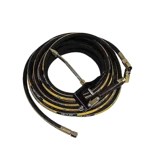 Customized High Pressure Steel Wire Hydraulic Hose Oil Pipe Din En 853 Standard Hydraulic Rubber Hoses