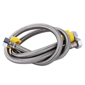 Customized High Quality 304 and 201 Stainless Steel Braided Tube Hot and Cold Water Flexible Hose Plumbing Hose