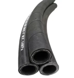 Customized Industrial High Pressure Imported Rubber Hose Flexible Hydraulic Braided Air Hose Pipe