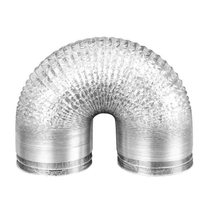 Customized Kitchen Aluminum Foil Flexible Duct Hose Pipe for Smoking Ventilation From Zhejiang