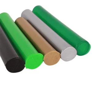 Customized Logo 116mm CR Pop Top Squeeze to Open Plastic Container Tubes King Size 19mmDia X 116mm High
