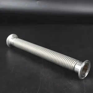 Customized Metal Corrugated Pipe with Non-standard Flange From the Source Manufacturer for Vacuum Use
