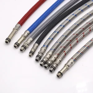 Customized New Products Stainless Steel Braided Hose Corrugated Flexible Water Hose Bathroom