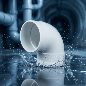 Customized PVC 90 degree Drainage Elbow High Flow Rate ISO Standard SHEN SU Brand 50 200 2.0 Inch
