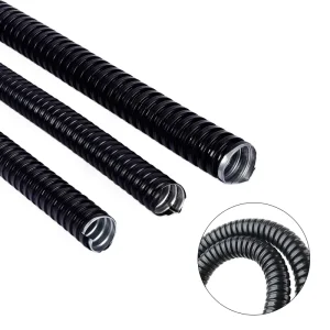 Customized PVC Coated Stainless Steel Flexible Metal Conduit PVC Cover Flexible Metal Hose PVC Coated Flexible Conduit