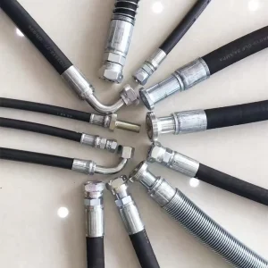 Customized Rubber Return Oil Hose for Diesel Engine Return Oil Pipe, Two Hollow Screws at Both Ends, Marine Diesel Elbow Pipe