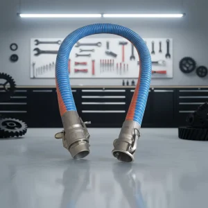 Customized Synthetic Rubber Steel Wire Fiber Composite Industrial Hose DN25-DN200 -20C~60C Cutting