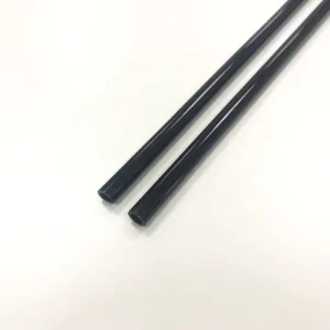 Customized rigid plastic tube Black PVC pipe PC tube PP tubing For crafts