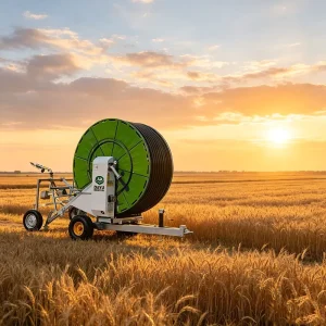 DAYU Farming Machinery Metal Automatic Water-Saving Low Energy Consumption Pasture Watering Agricultural Hose Reel Sprinkler