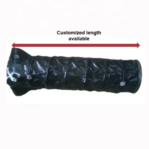 DFV 12-Inch Anti-Static Explosion-Proof Fire-Retardant Conductive PVC Flexible Ventilation Hose 5-20m Length for Industrial Dust