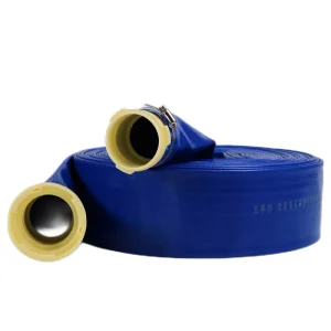 DH 3” Discharge Hose Lay Flat Hose PVC Backwash Drain Hose