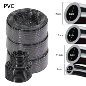 DIY Arbitrary Length Garden PVC Hose 4/7mm 9/12mm 16mm Drip Irrigation Pipe Watering Irrigation System Parts
