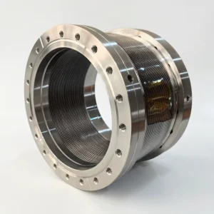 DN160 CF Custom Welded Bellows Corrugated Hose Stainless Steel Bellows for High Vacuum Systems Metal Hose