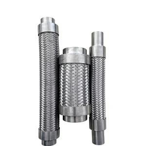 DN20mm 316 High Temperature Steam Industry Stainless Steel Flexible Metal Braided Hose Helical Bellows
