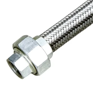 DN20mm SS304 Stainless Steel Corrosion Resistant Flexible Metal Hose Helical Corrugated Pipe Welded Forged