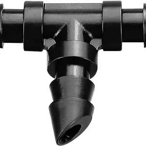 DaringFish Plastic Drip Irrigation System Accessories 16mm Diameter 360 Gear Drive Micro Sprinkler Pipe Fittings